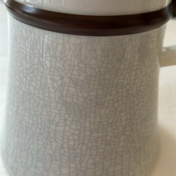 DANSK METTALISE BRONZE PITCHER NIB Crackle Microwave Dishwasher Serving Dining - Picture 10 of 12